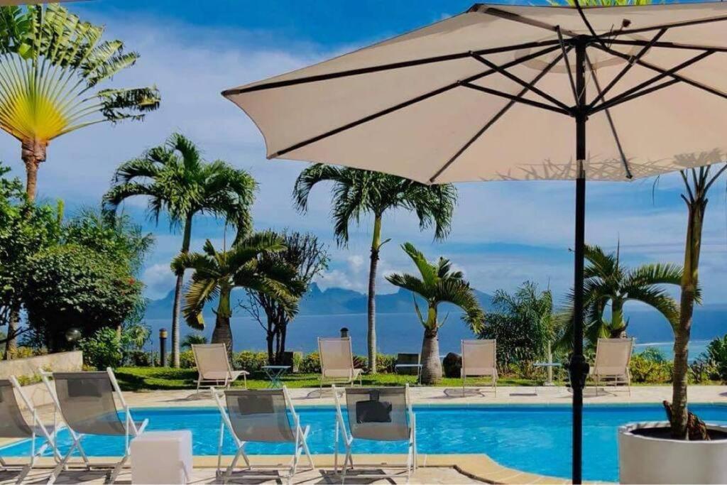 Suite Totalement Equipee Avec Vue Imprenable!!!! Punaauia  Ngoại thất bức ảnh