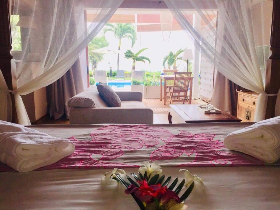 Suite Totalement Equipee Avec Vue Imprenable!!!! Punaauia  Ngoại thất bức ảnh