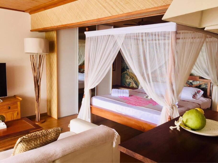 Suite Totalement Equipee Avec Vue Imprenable!!!! Punaauia  Ngoại thất bức ảnh