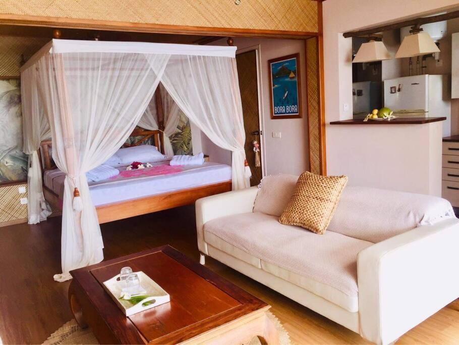 Suite Totalement Equipee Avec Vue Imprenable!!!! Punaauia  Ngoại thất bức ảnh
